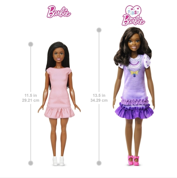 : My First Barbie Doll for Preschoolers  african american Posable Doll AA 13.5" - Picture 3 of 11
